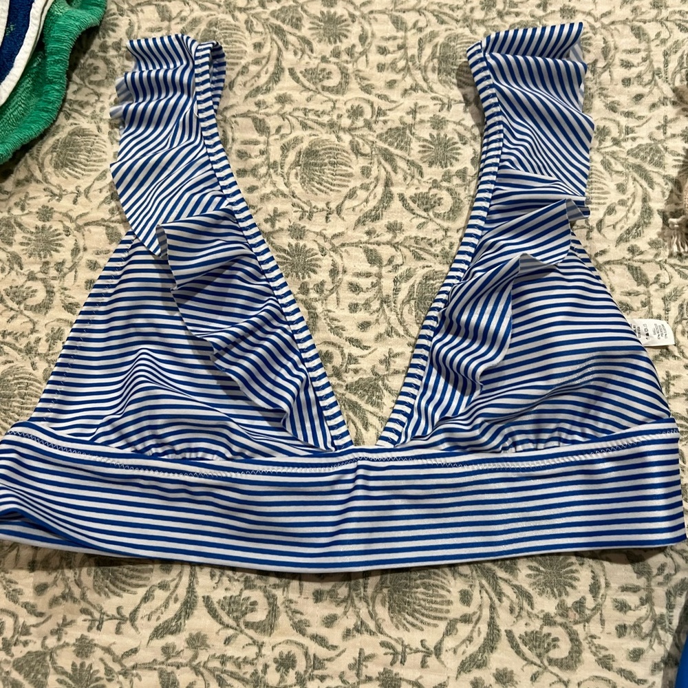 Aerie Pink and Blue Bikini Set - Picture 3 of 4